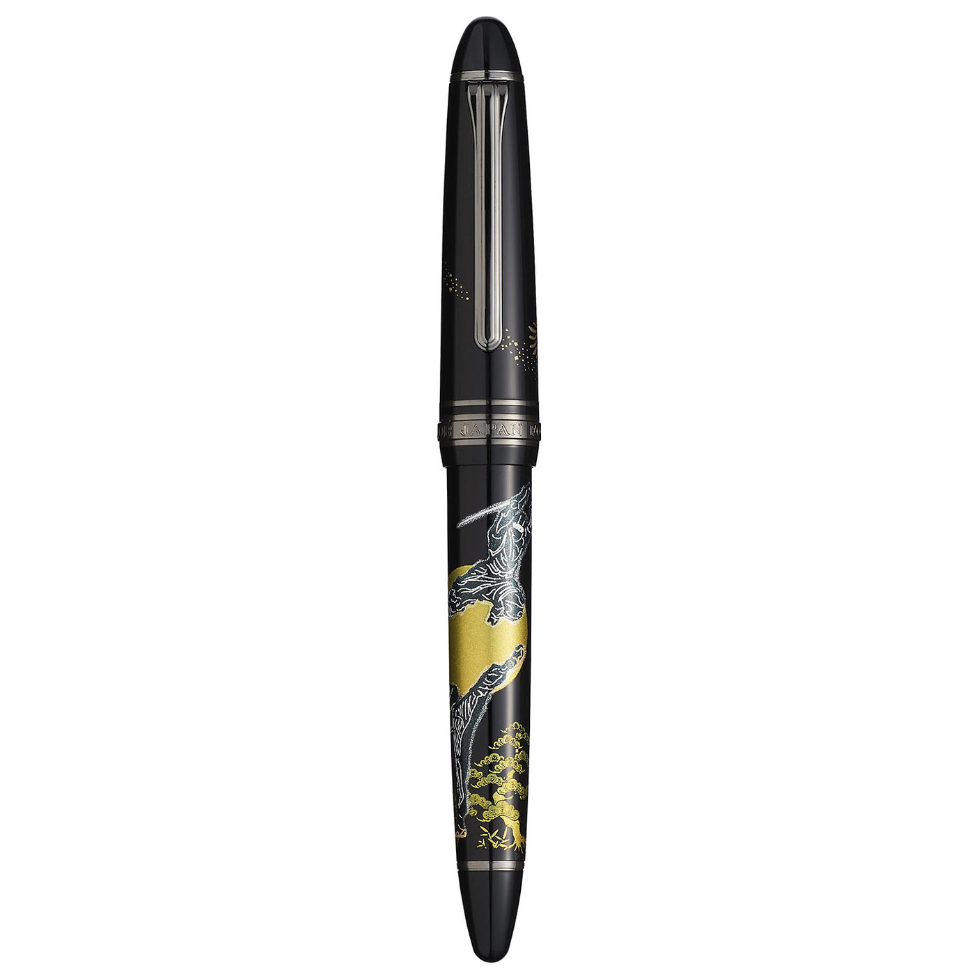 Sailor 1911 2nd Edition Ninja Yuubi Maki-e Fountain Pen Katana 14K Nib