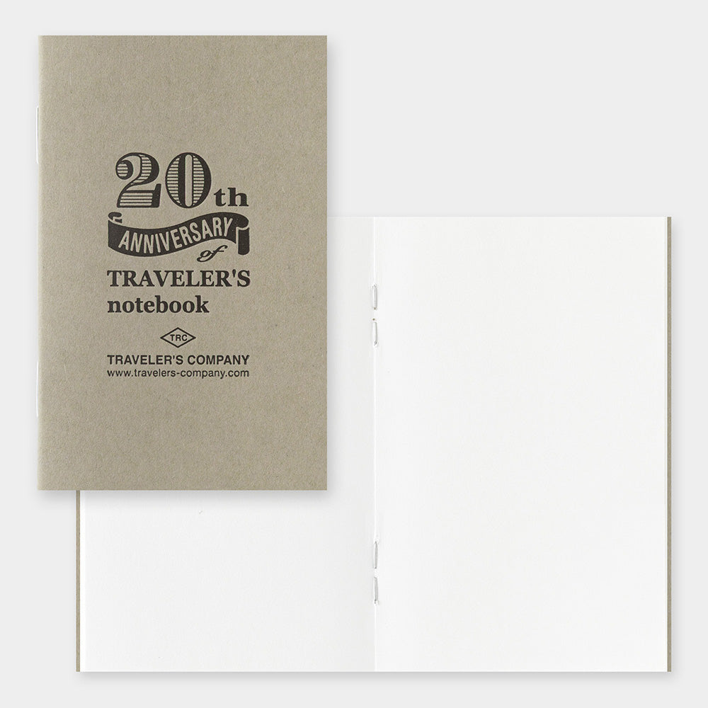 TRAVELER’S COMPANY Notebook 20th Anniversary Card Size Set