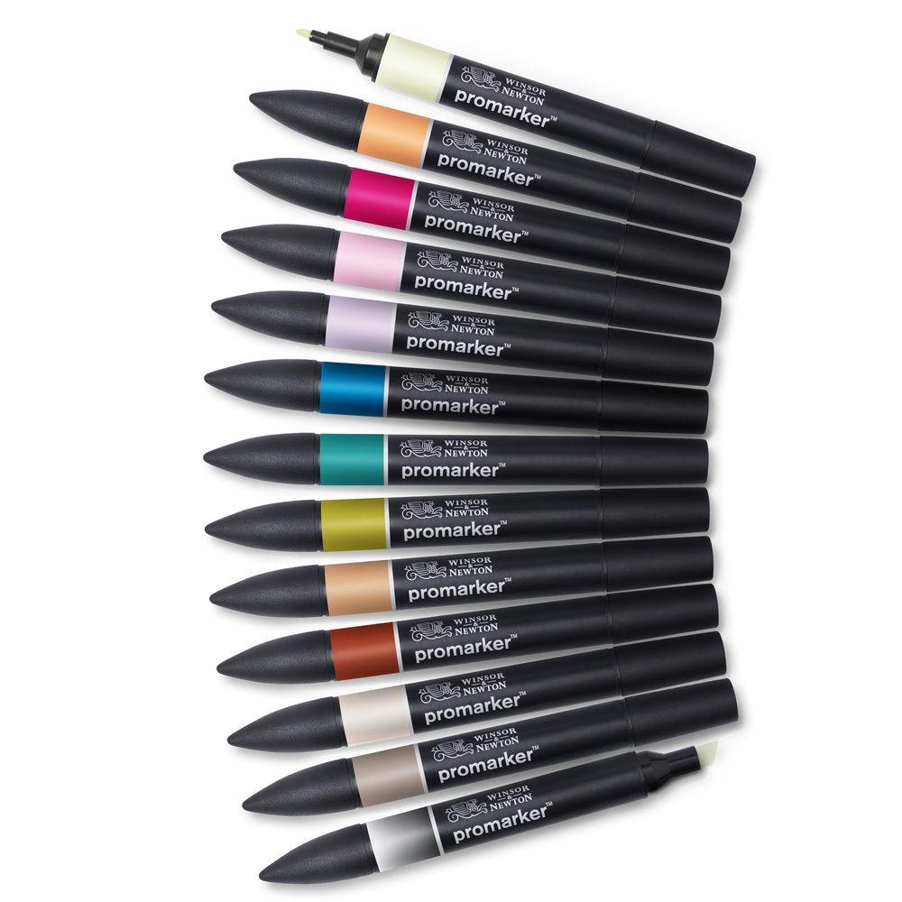 Winsor & Newton ProMarkers Set of 12+1 Manga Romance