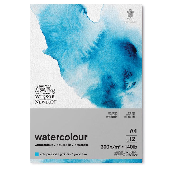 Winsor & Newton Watercolour Pad Cold Pressed A4