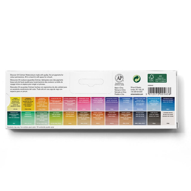 Winsor & Newton Cotman Watercolour Metal Sketch Box