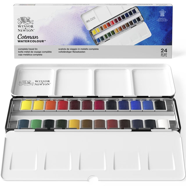 Winsor & Newton Cotman Watercolour Metal Sketch Box