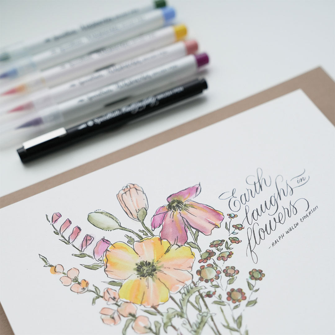 Speedball Hand-Lettering and Journaling Kit