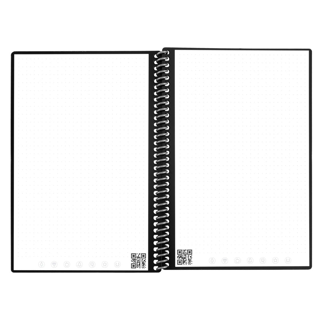 Rocketbook Fusion Smart Notebook A5 Black by Rocketbook at Cult Pens