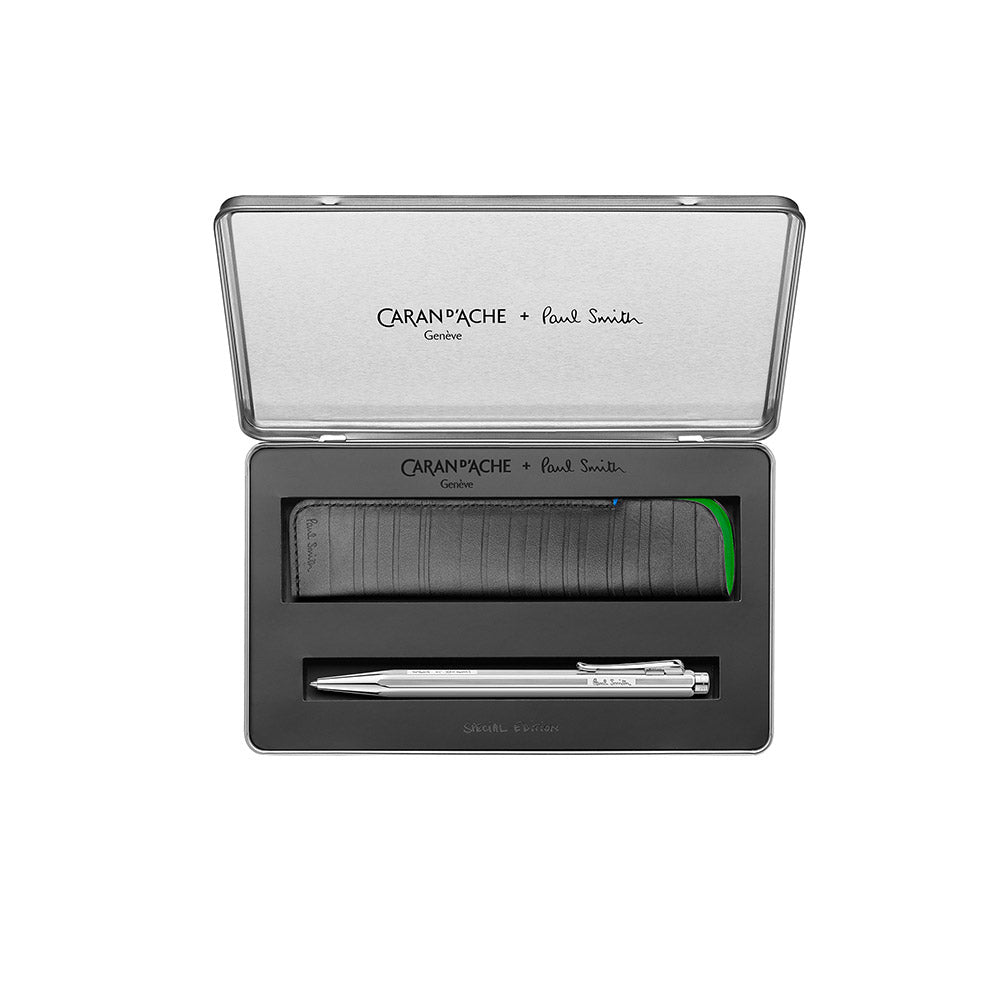 Caran d'Ache Ecridor Paul Smith ED.5 Set Ballpoint Pen and Leather Case