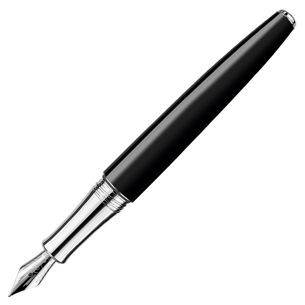 Caran d'Ache Leman Fountain Pen Bicolor Black