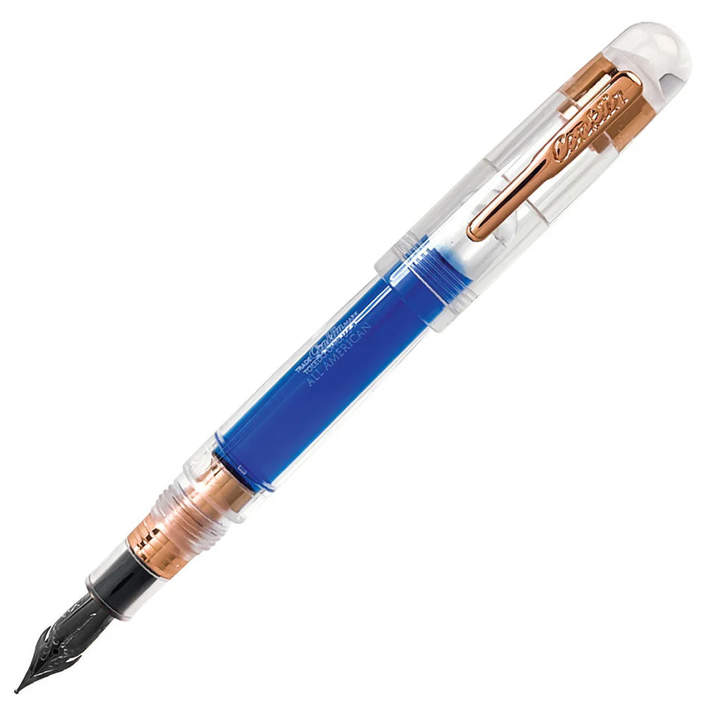 Conklin All American Demonstrator Fountain Pen Special Eyedropper Edition Rose Gold