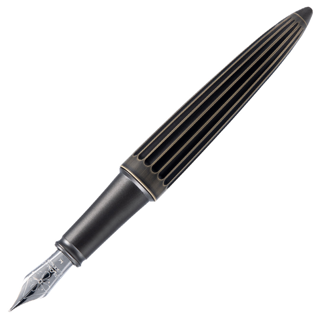 Diplomat Aero Oxyd Brass Fountain Pen