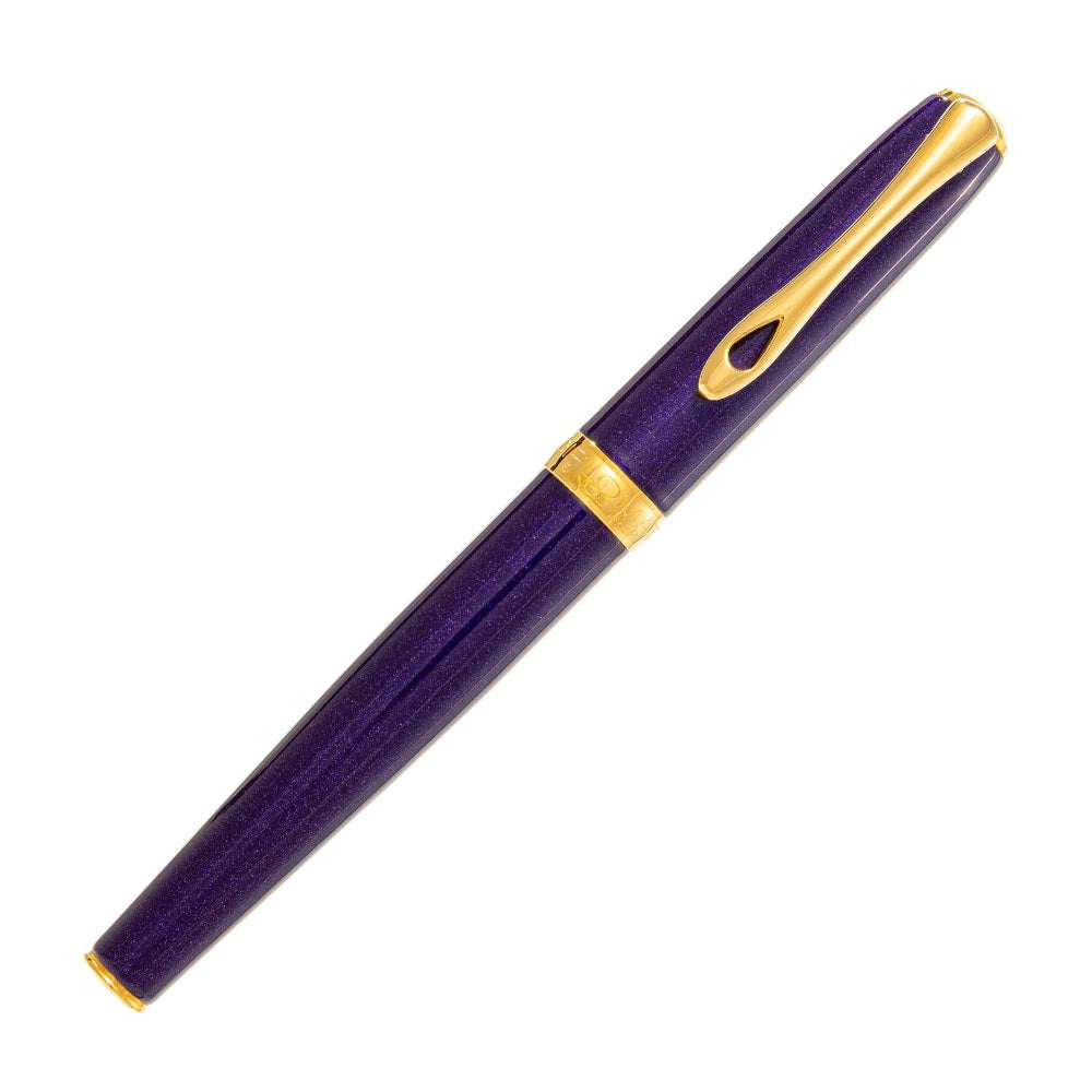 Diplomat Excellence A2 Skyline Fountain Pen Violet Rain