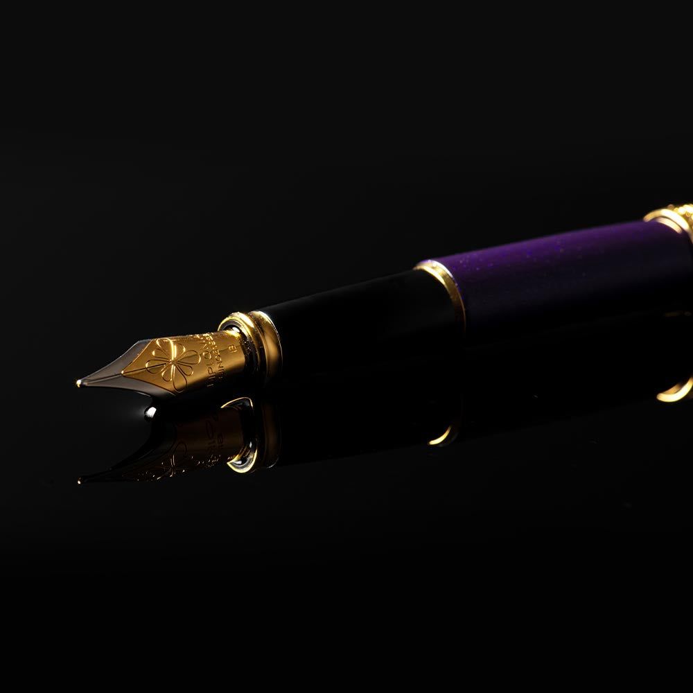Diplomat Excellence A2 Skyline Fountain Pen Violet Rain