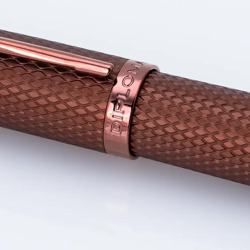 Diplomat Viper Ballpoint Pen Brown