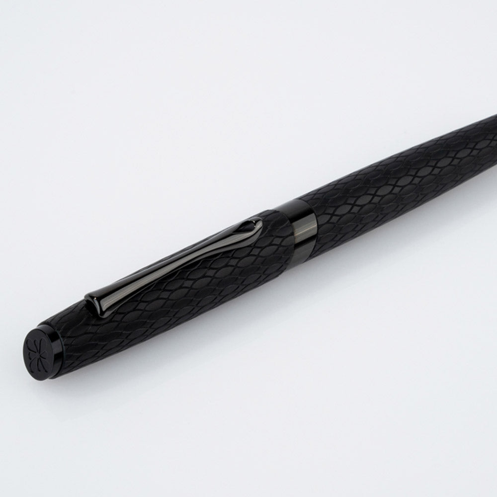 Diplomat Cobra Guilloche Rollerball Black