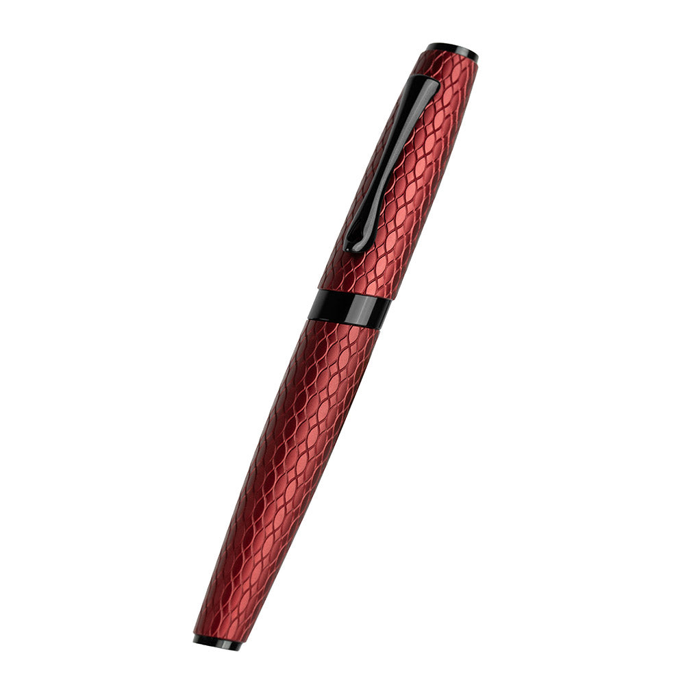 Diplomat Cobra Guilloche Rollerball Burgundy