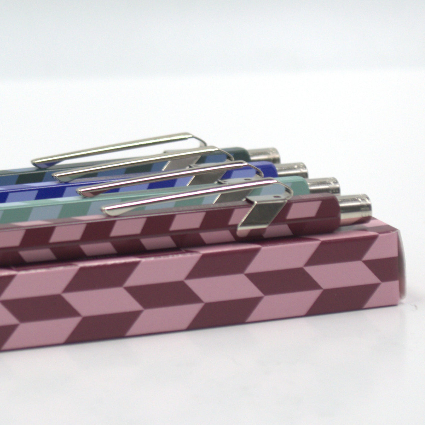 Caran d'Ache 849 Ballpoint Pen Mosaic Garnet Red
