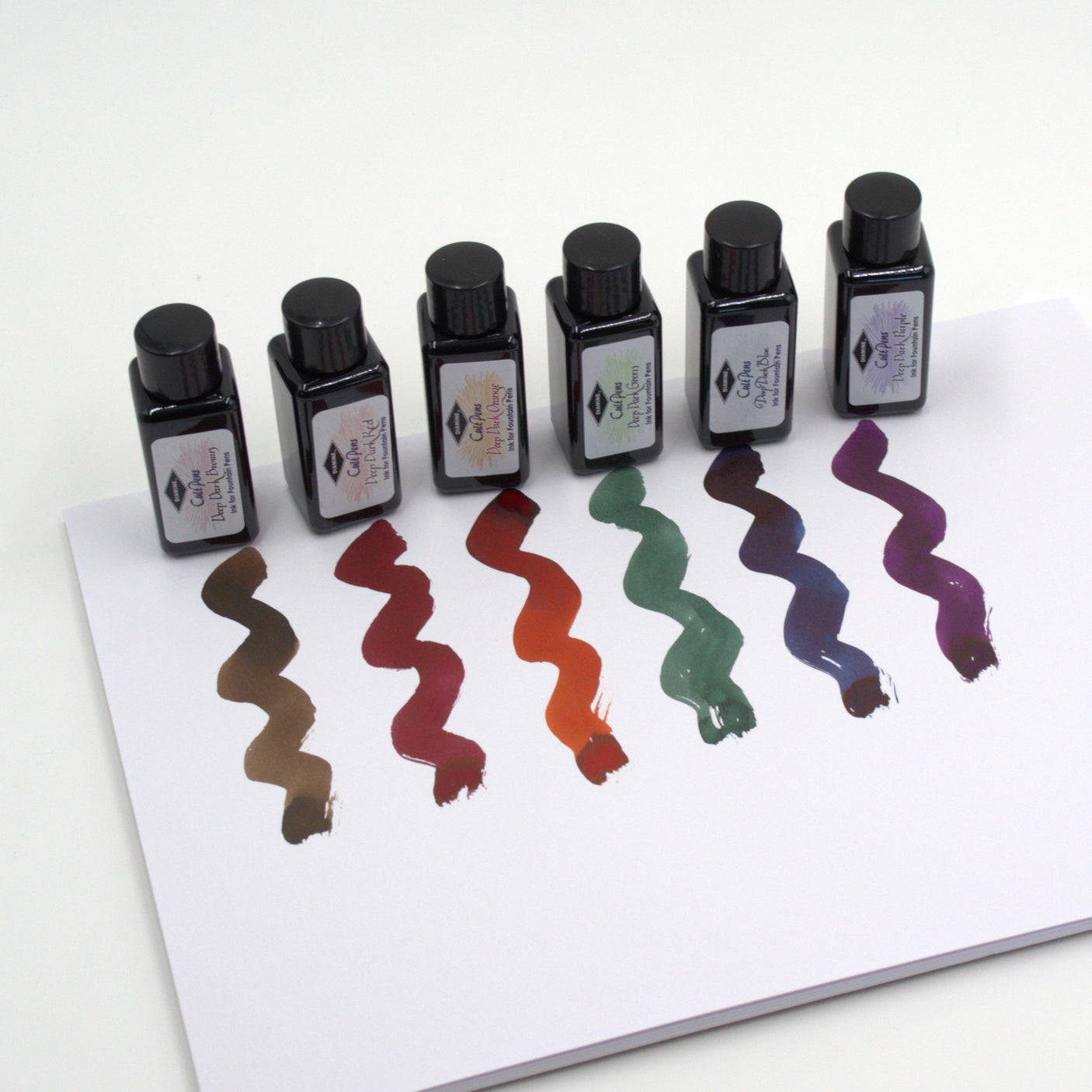 Cult Pens Deep Dark Fountain Pen Ink by Diamine 30ml