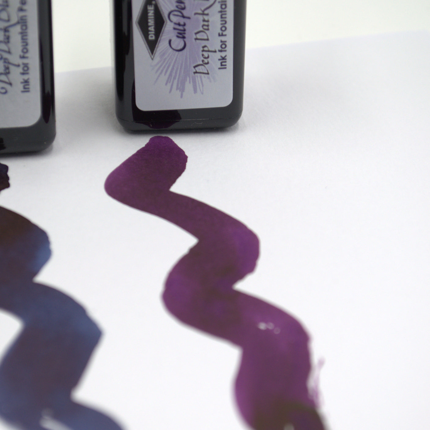 Cult Pens Deep Dark Fountain Pen Ink by Diamine 30ml