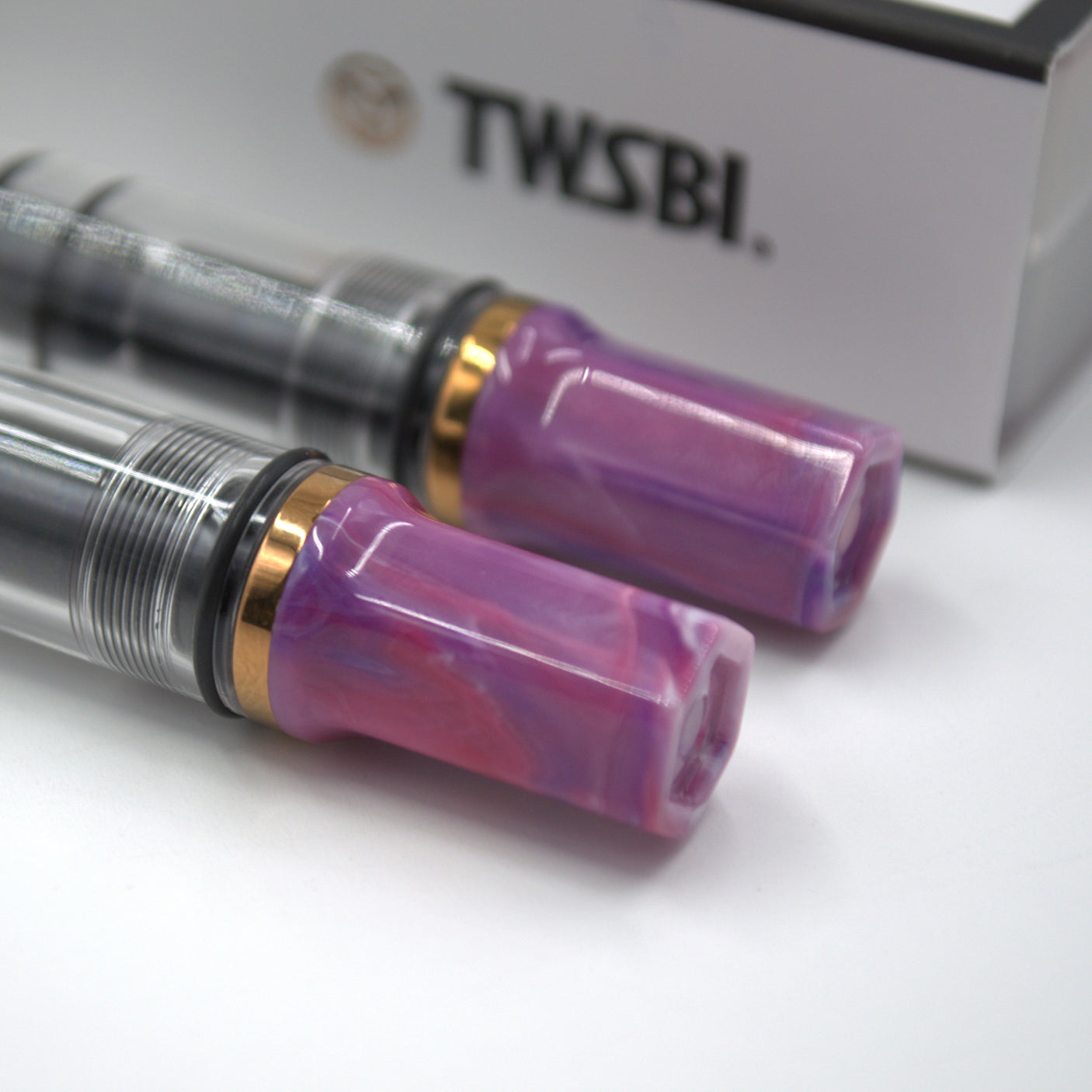 TWSBI Eco Fountain Pen Fluorite Purple with Bronze