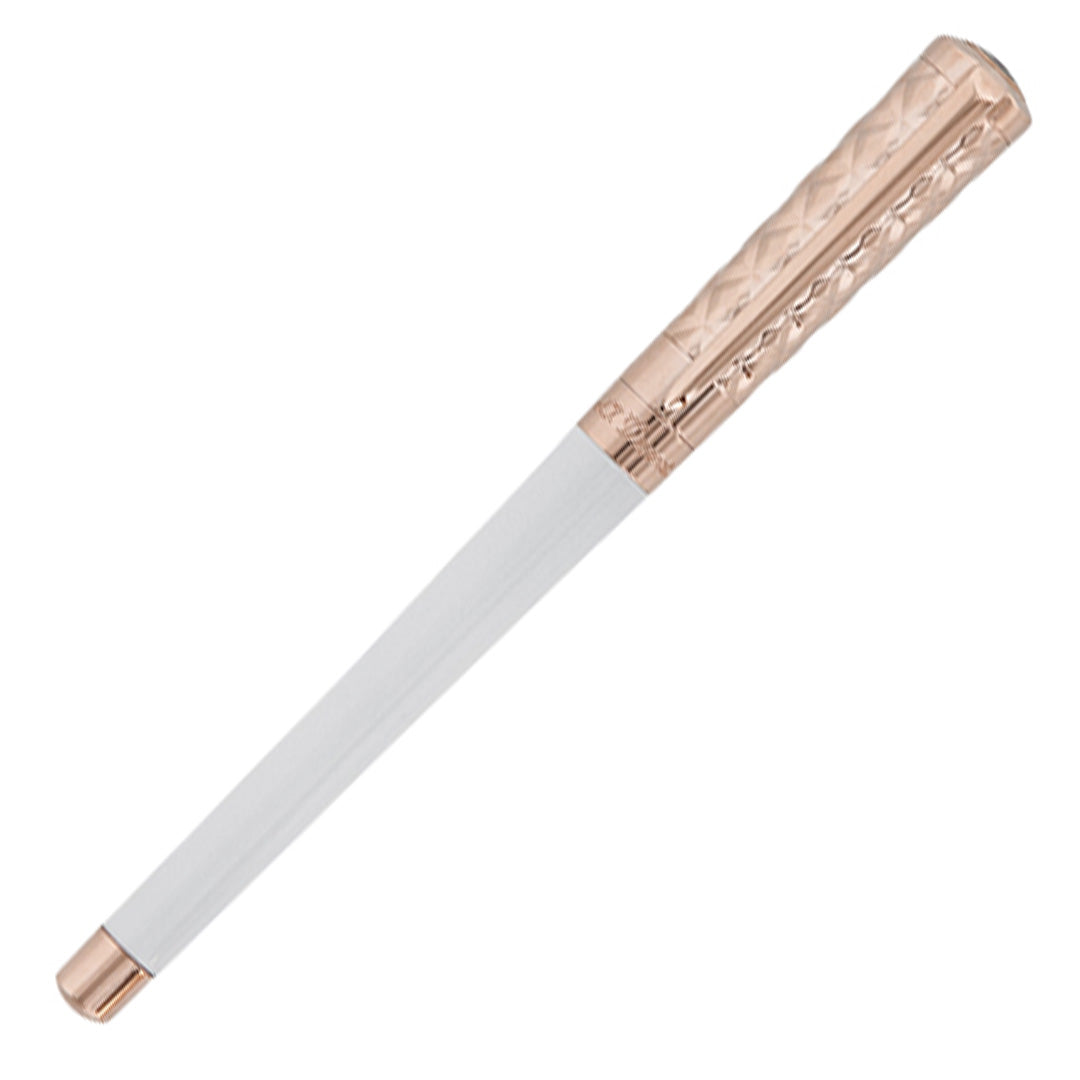 S.T. Dupont Liberte Rollerball Pen Duo White Gold