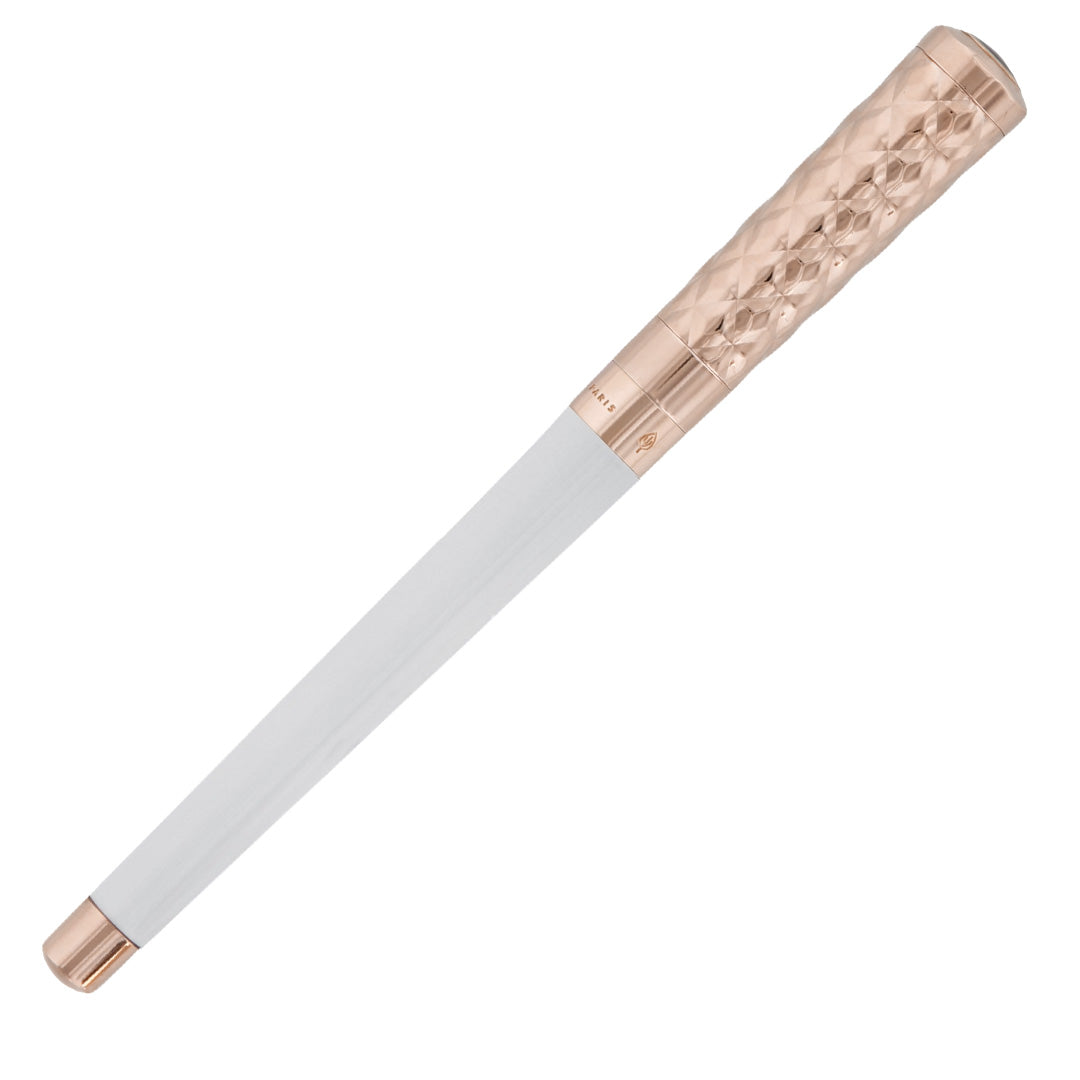 S.T. Dupont Liberte Fountain Pen Duo White Gold