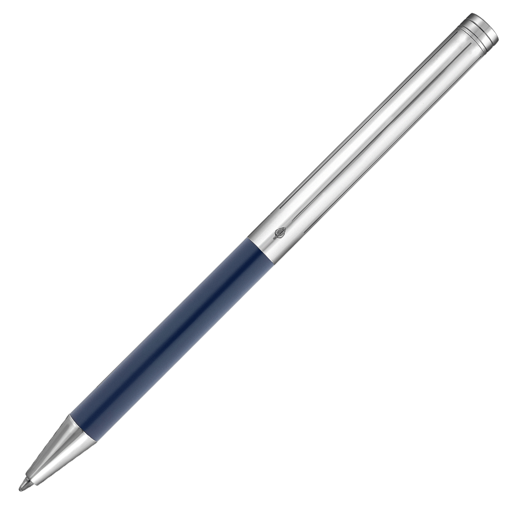 S.T. Dupont Classique Ballpoint Pen Blue / Palladium