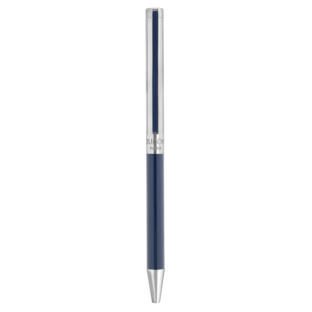 S.T. Dupont Classique Ballpoint Pen Blue / Palladium