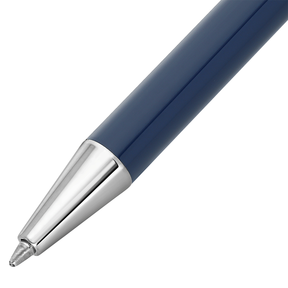 S.T. Dupont Classique Ballpoint Pen Blue / Palladium