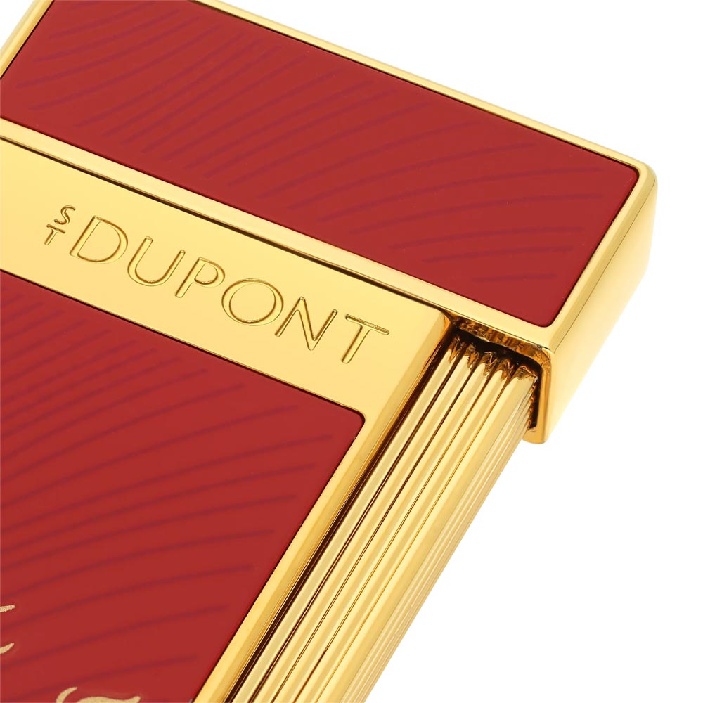 S.T.Dupont Year of the Horse Slimmy Lighter Red