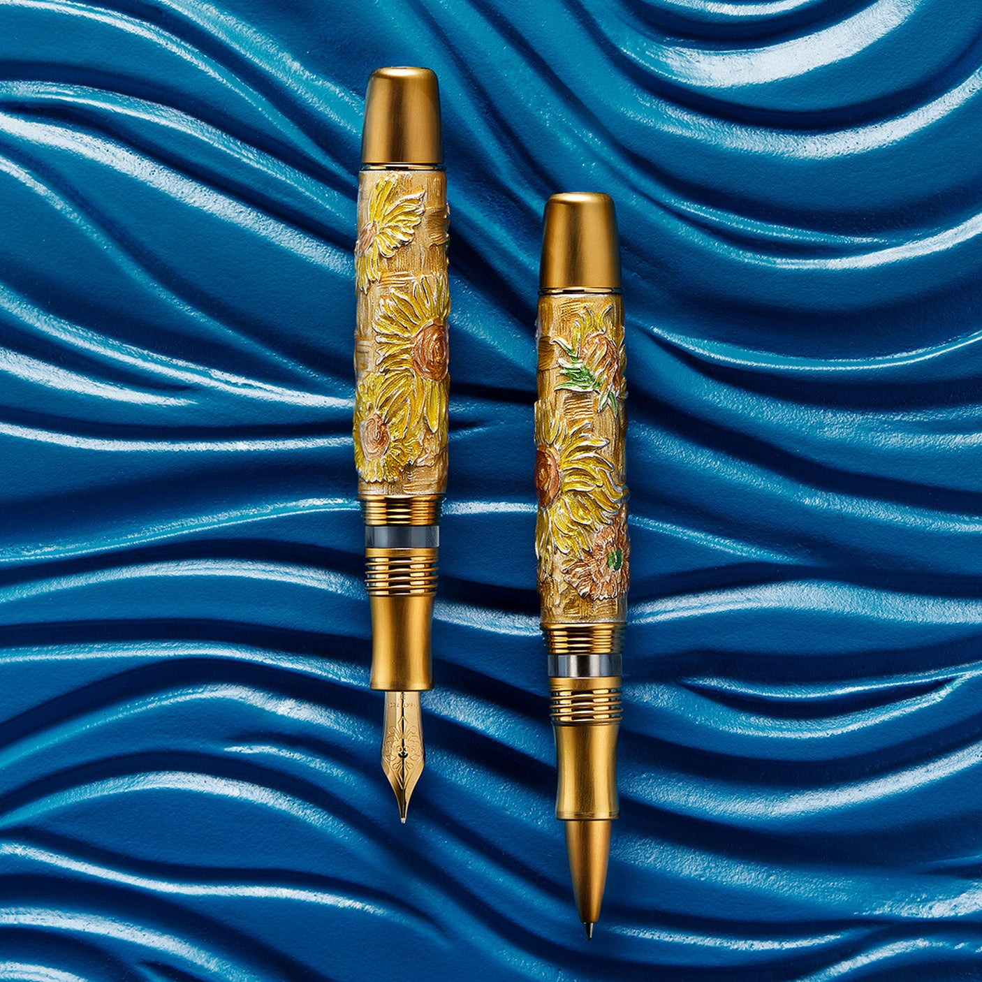 Visconti Dreaming Sunflowers Limited Edition Rollerball Pen