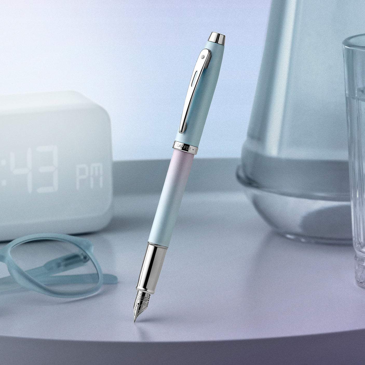 Sheaffer 100 Fountain Pen Pearlised Gradient