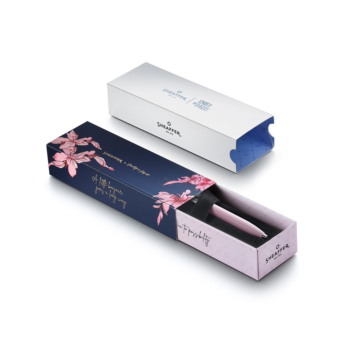Sheaffer Sentinel Emily in Paris E321 Ballpoint Pen Matte Pink