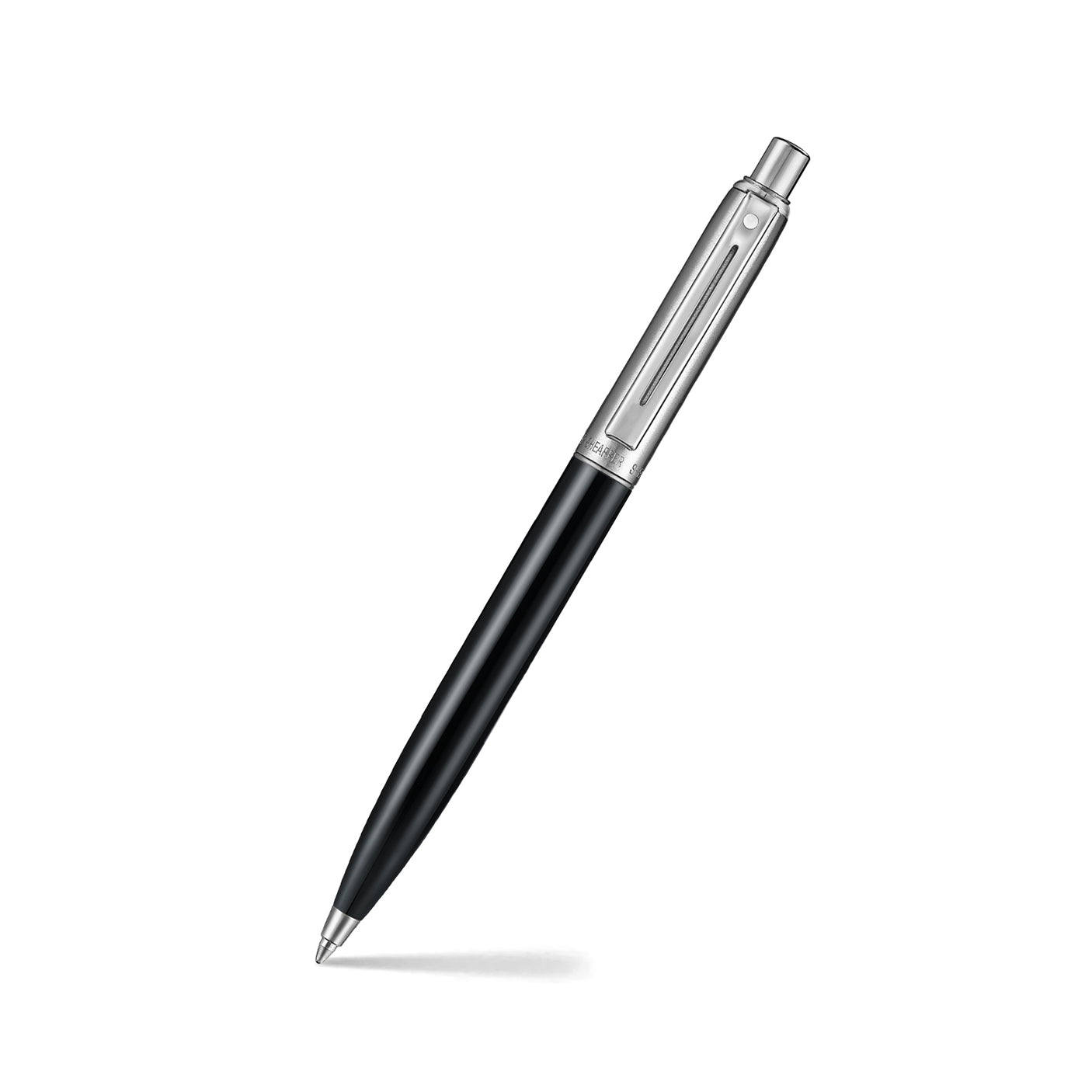 Sheaffer Sentinel 332 Ballpoint Pen Shiny Black with Chrome Trim