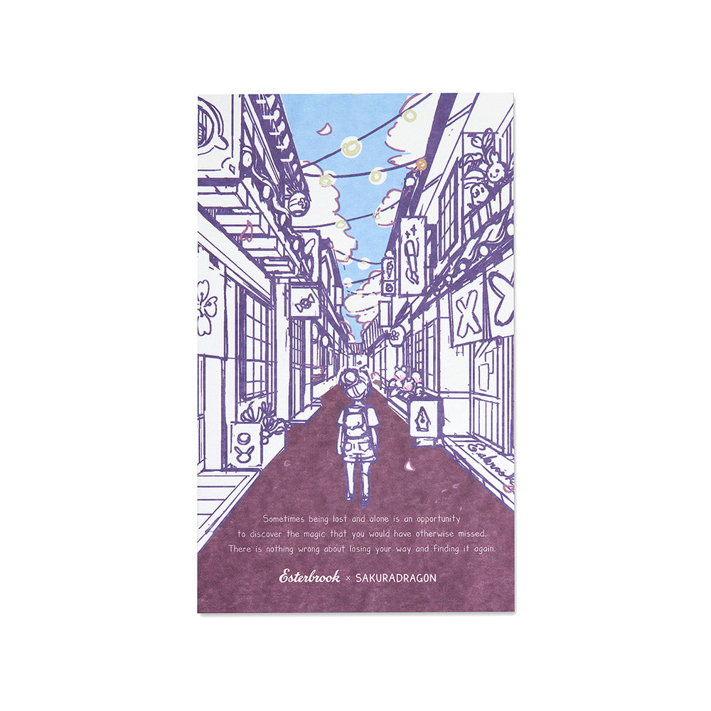 Esterbrook Sakura Street Limited Edition Blotter Paper