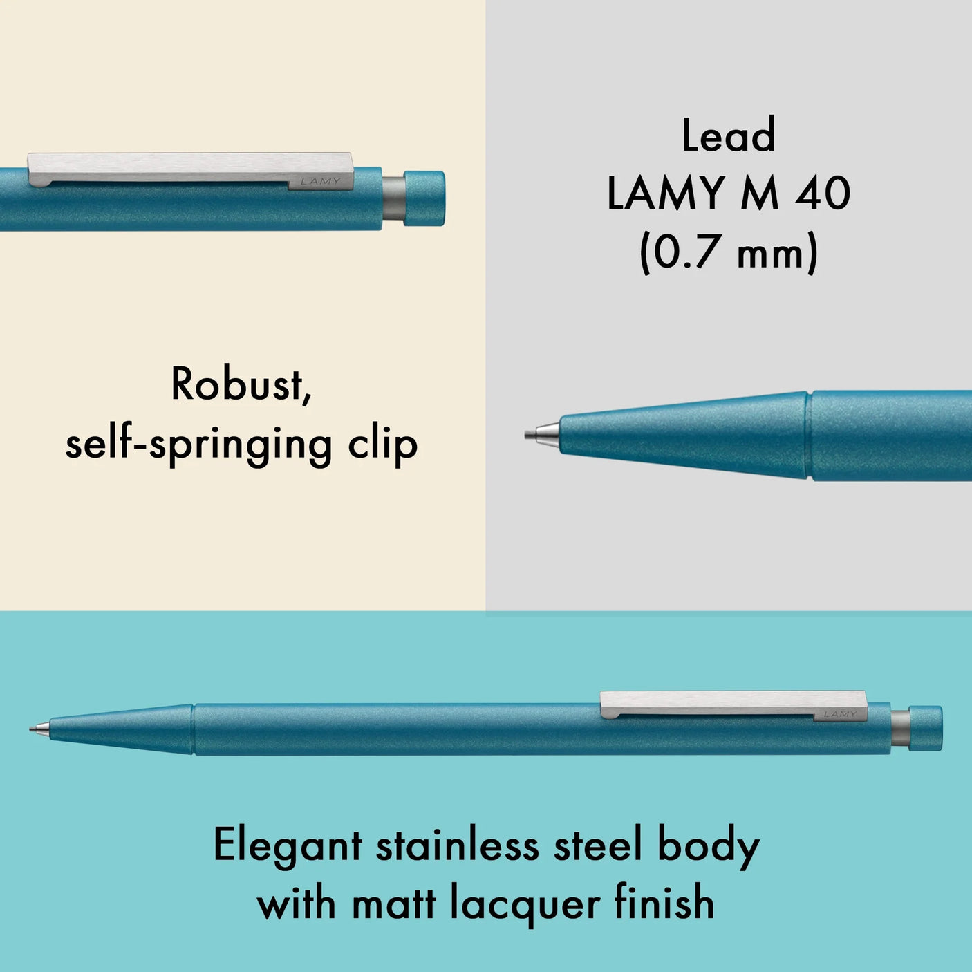 LAMY cp1 Mechanical Pencil Aquamarine