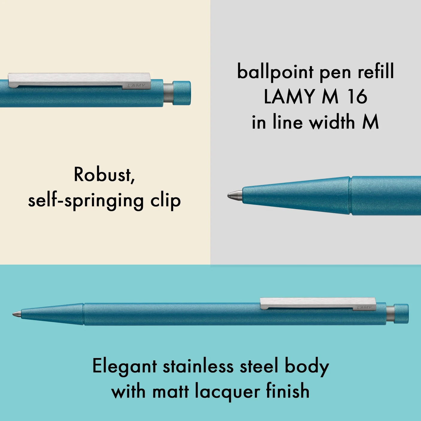 LAMY cp1 Ballpoint Pen Aquamarine