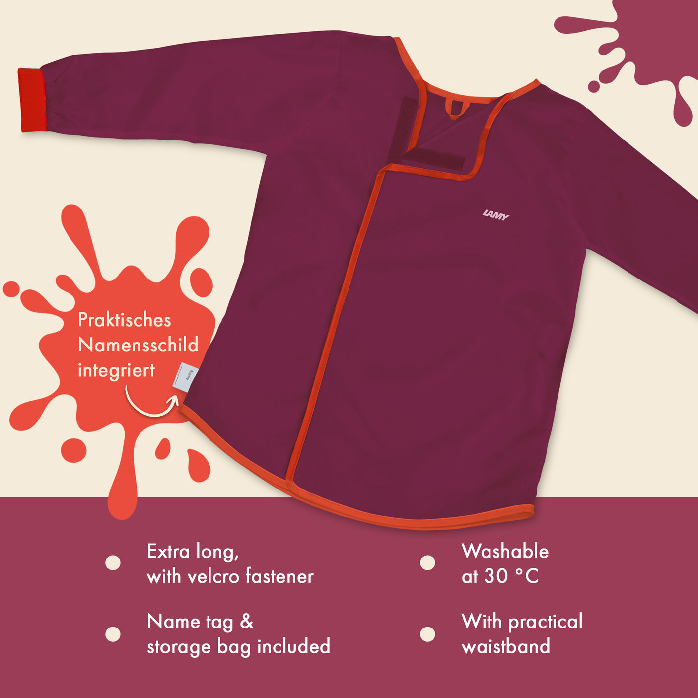 LAMY aquaplus Apron Multired