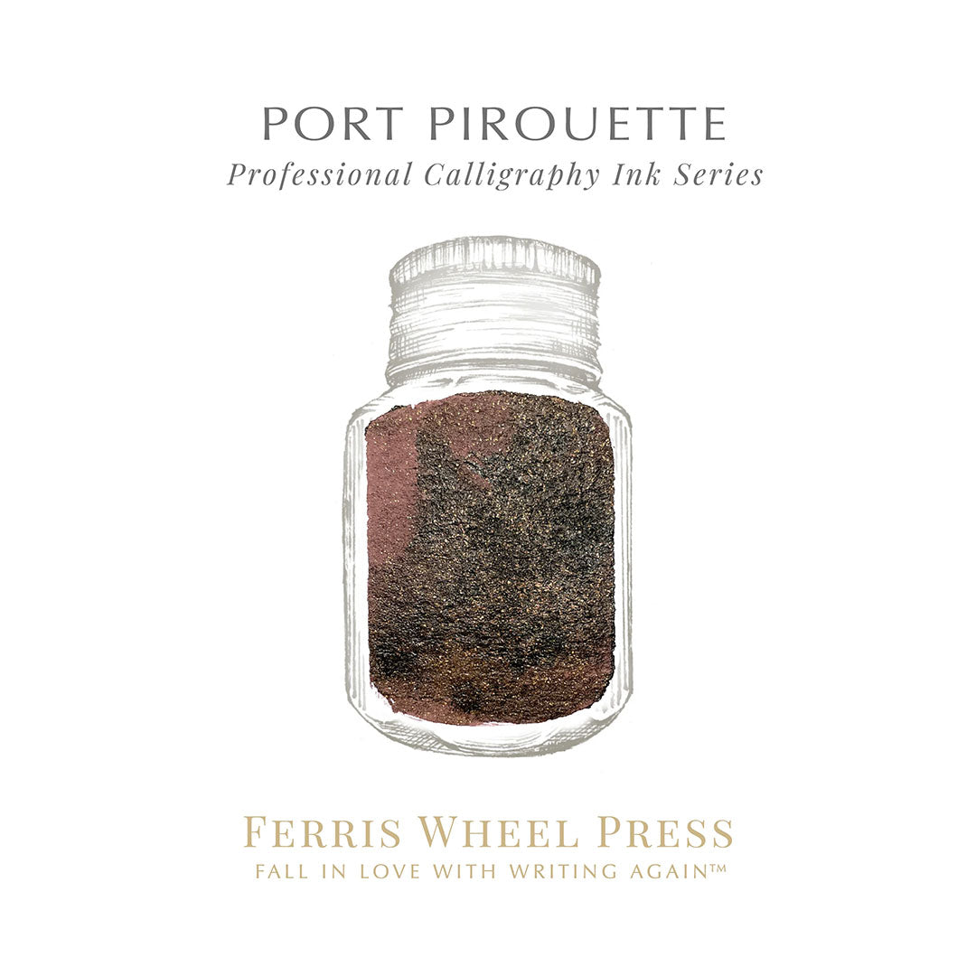 Ferris Wheel Press Calligraphy Ink 28ml Port Pirouette