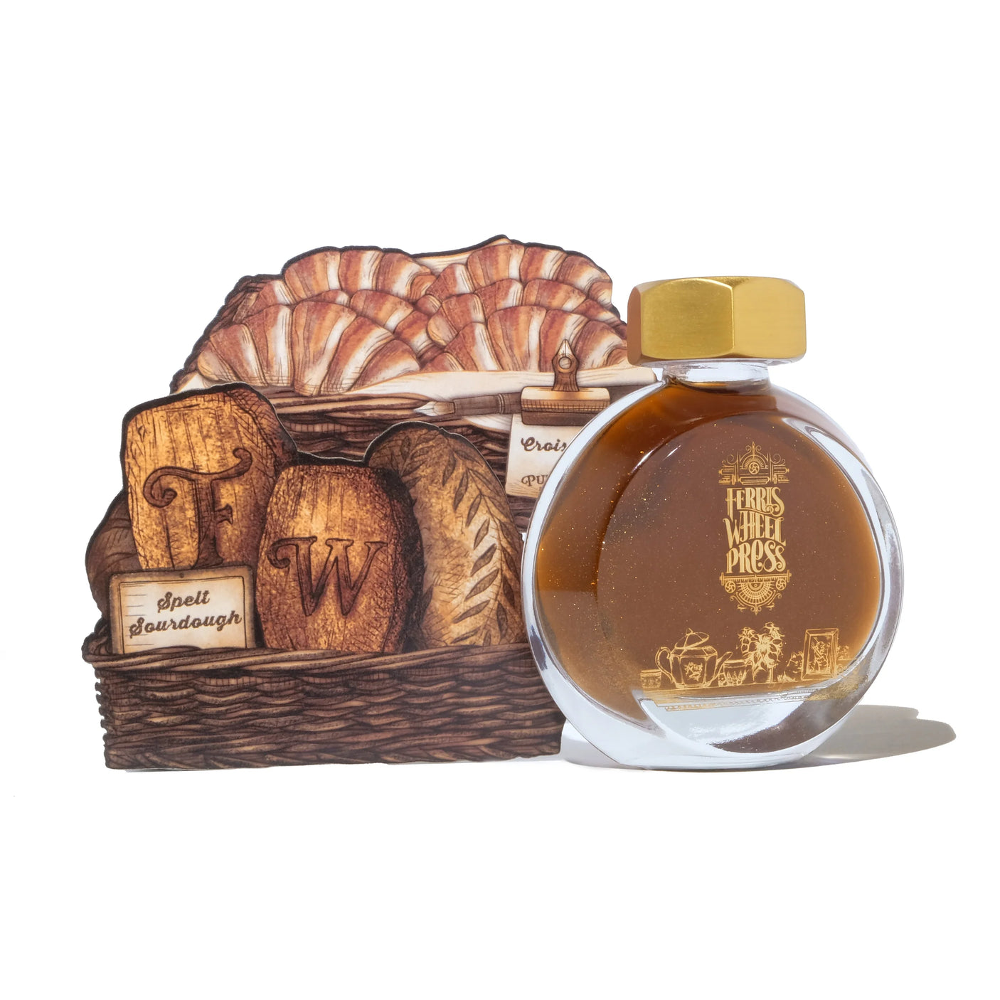 Ferris Wheel Press Fountain Pen Ink 38ml Browned and Buttered