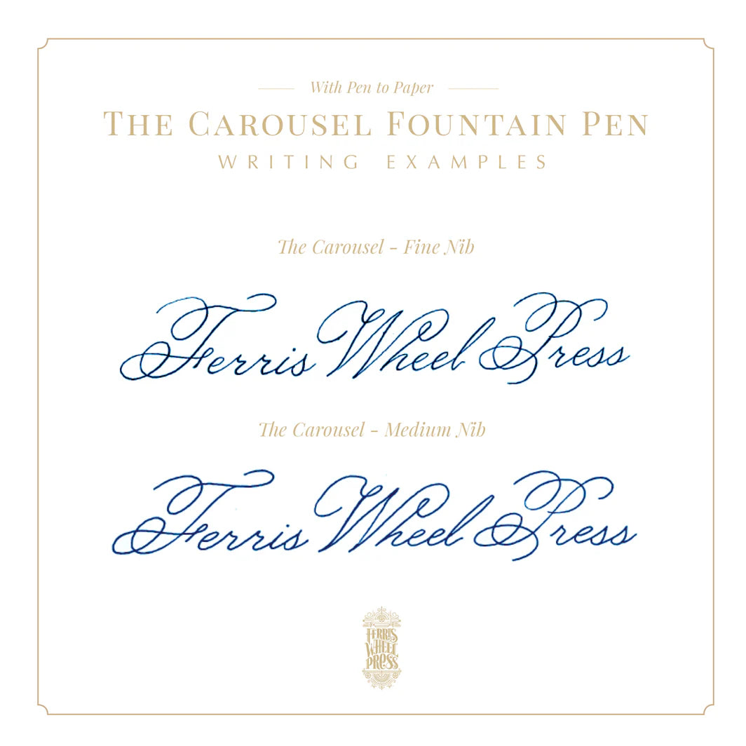 Ferris Wheel Press Aluminium Carousel Pen Highland Smoke