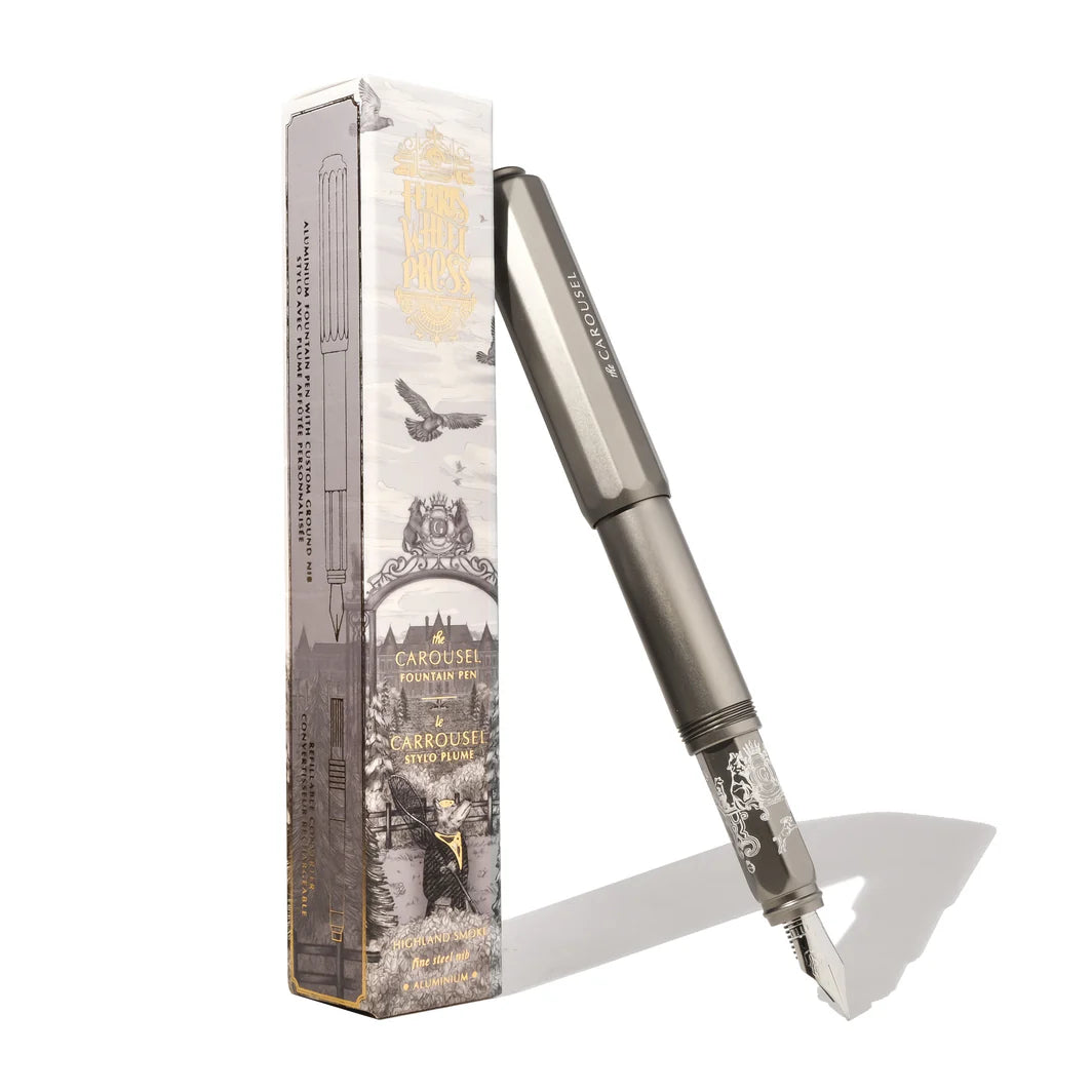 Ferris Wheel Press Aluminium Carousel Pen Highland Smoke
