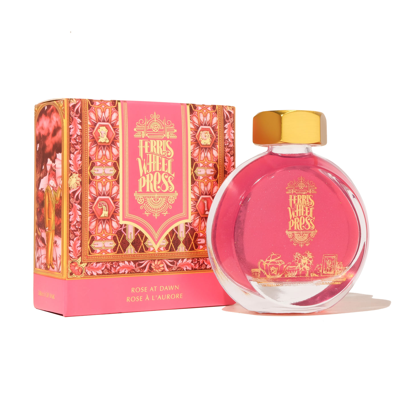 Ferris Wheel Press Fountain Pen Ink 38ml Rose at Dawn