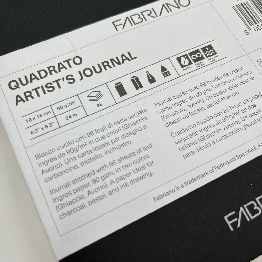 Fabriano Quadrato Artist's Journal 16x16