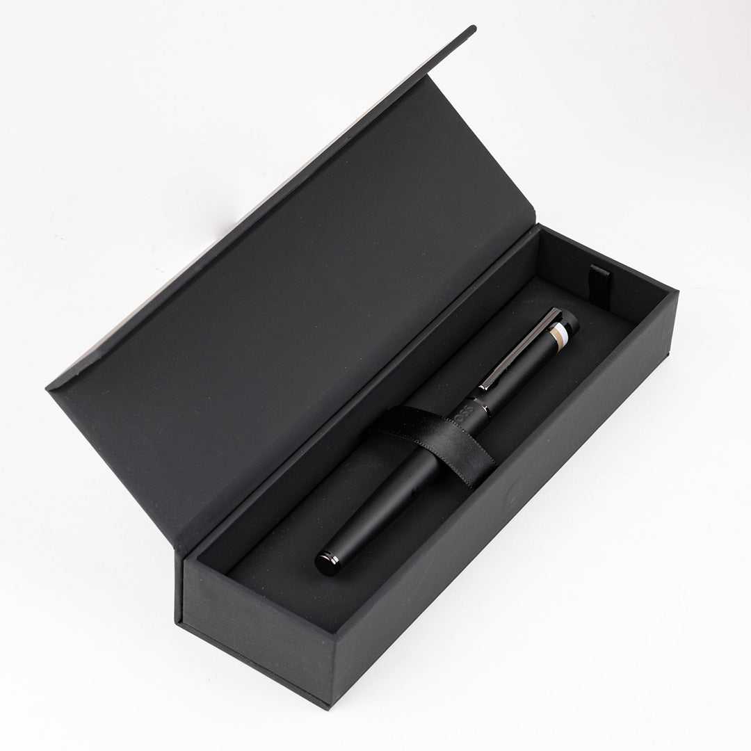 Hugo Boss Rollerball Pen Loop Black Iconic