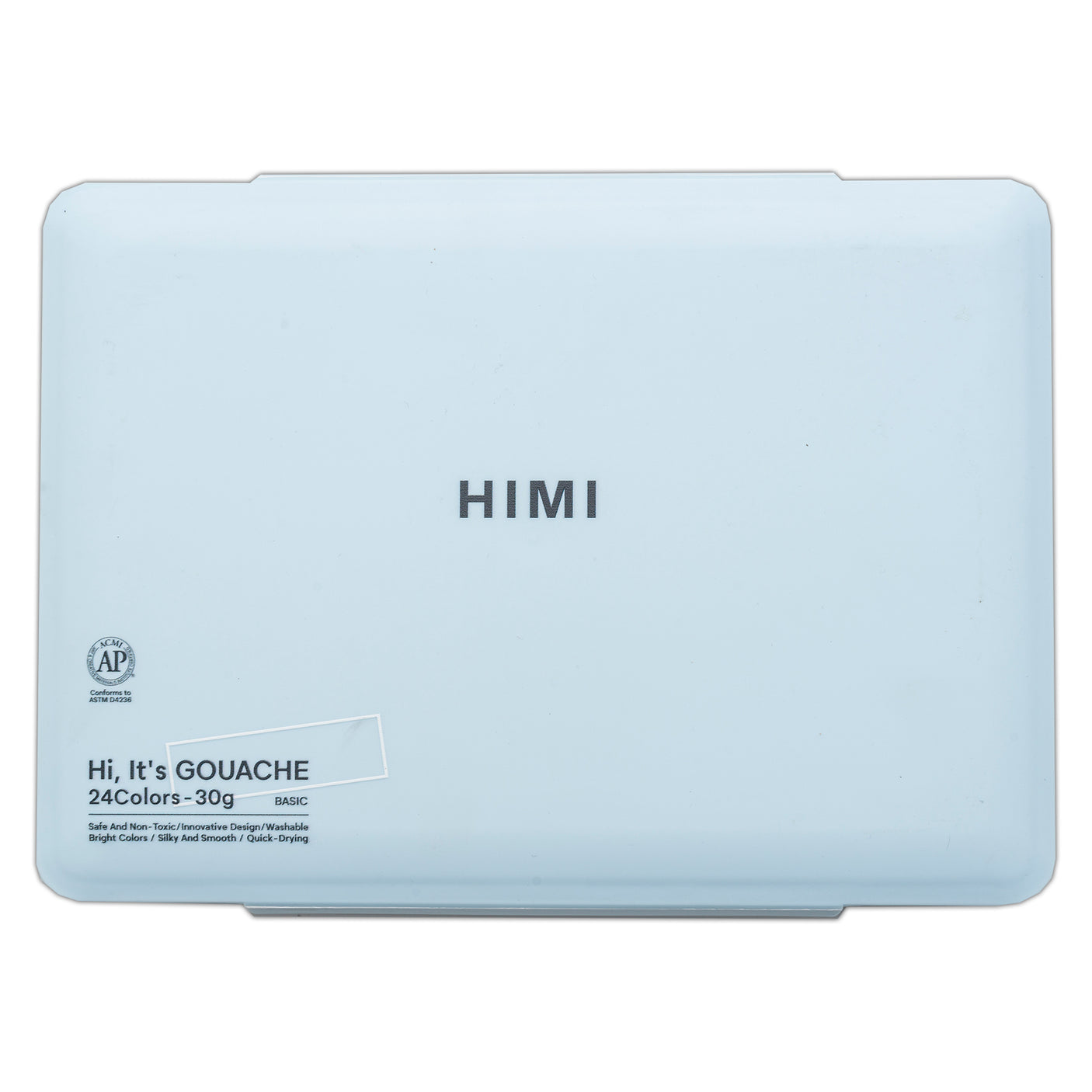 HIMI Jelly Cup Gouache Set of 24 Colours Ice Blue Case