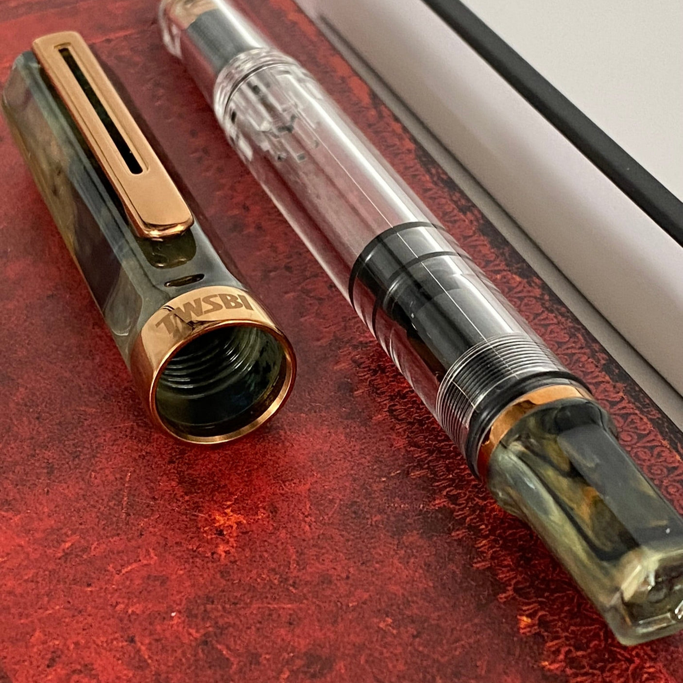 TWSBI Eco Fountain Pen Serpentine with Bronze