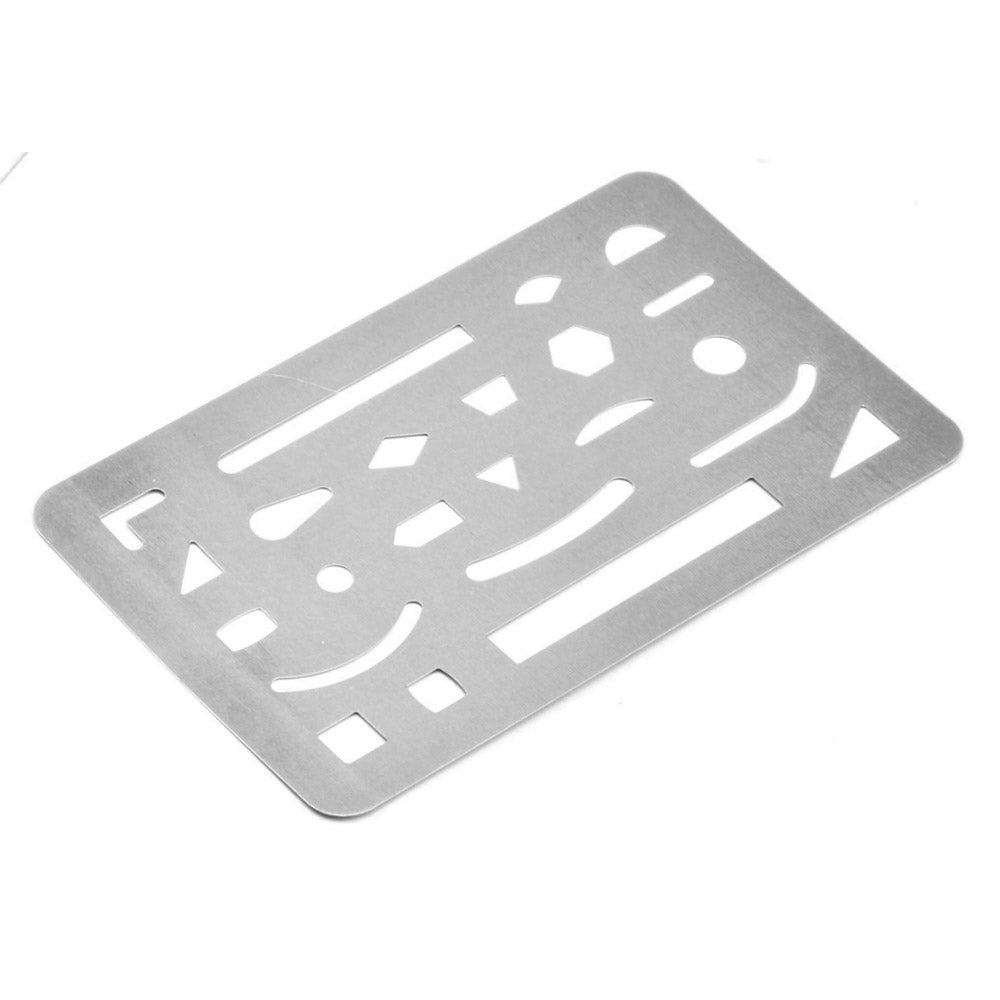 Jakar 93mm x 60mm Stainless Steel Erasing Shield