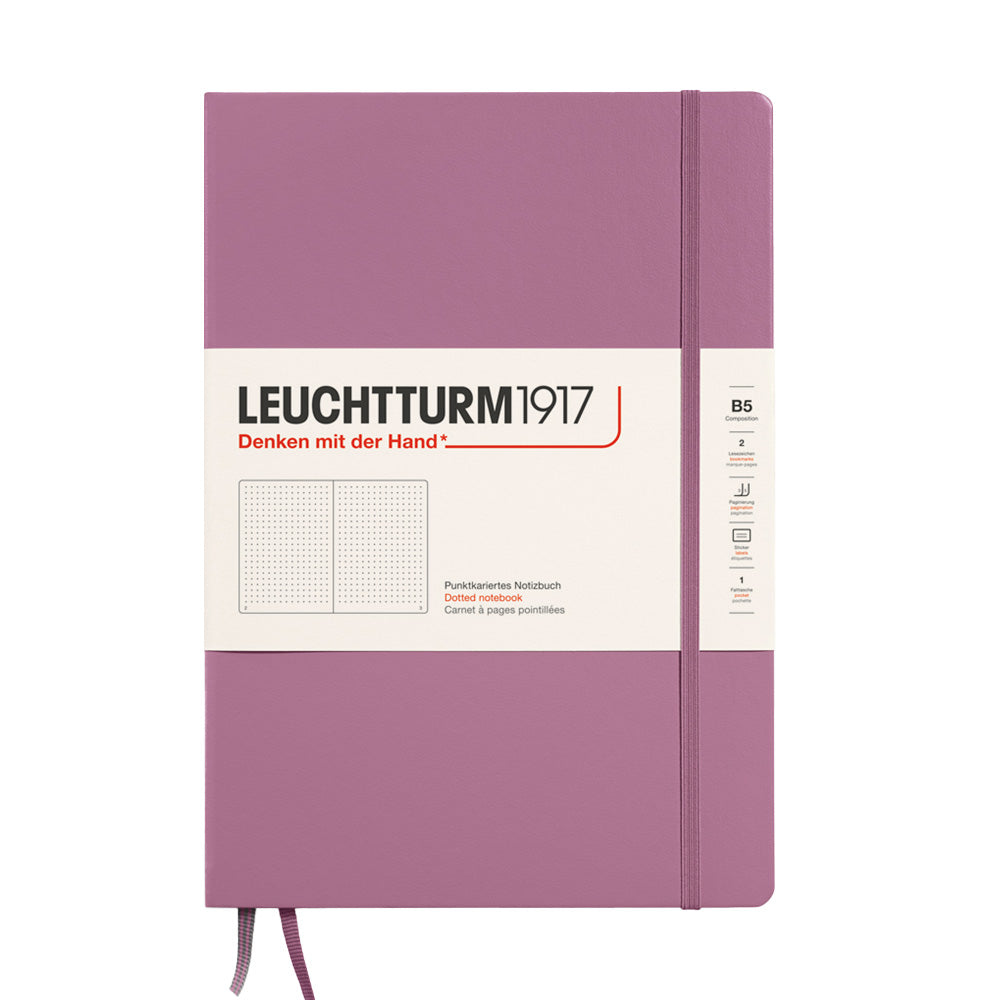 LEUCHTTURM1917 Hardcover Notebook B5 Dusty Rose