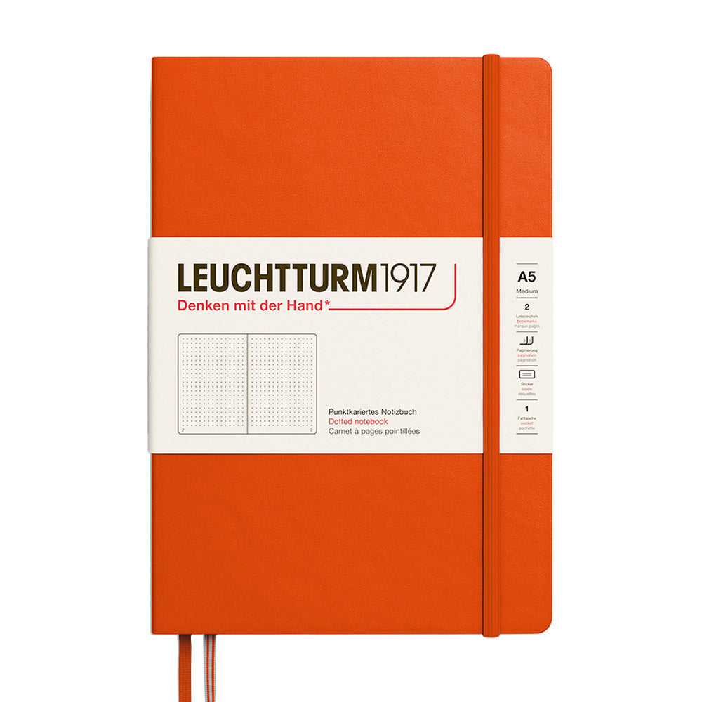 LEUCHTTURM1917 Hardcover Notebook Medium A5 Pumpkin