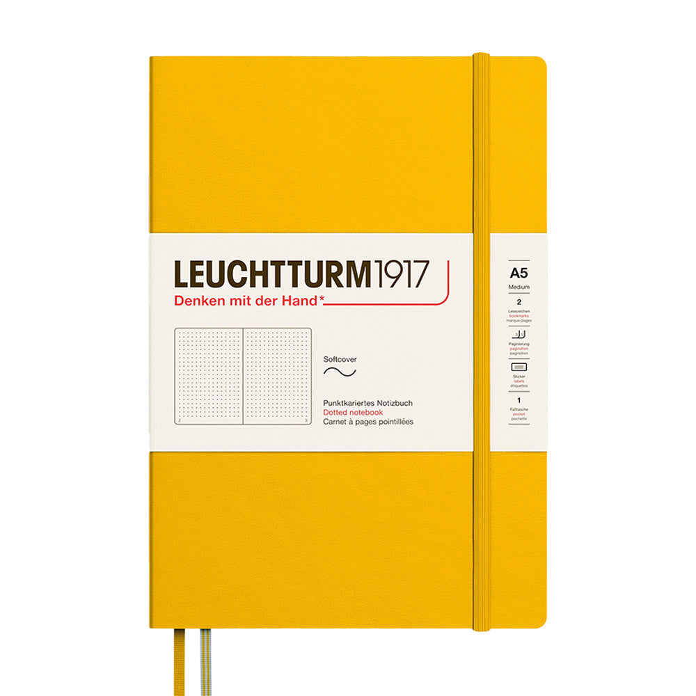 LEUCHTTURM1917 Softcover Notebook Medium A5 Sunflower