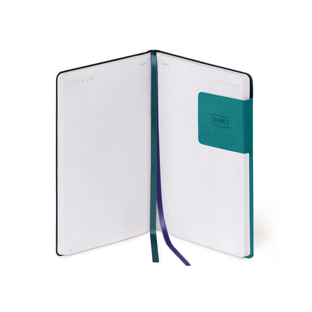 Legami My Notebook Medium Malachite Green by Legami at Cult Pens