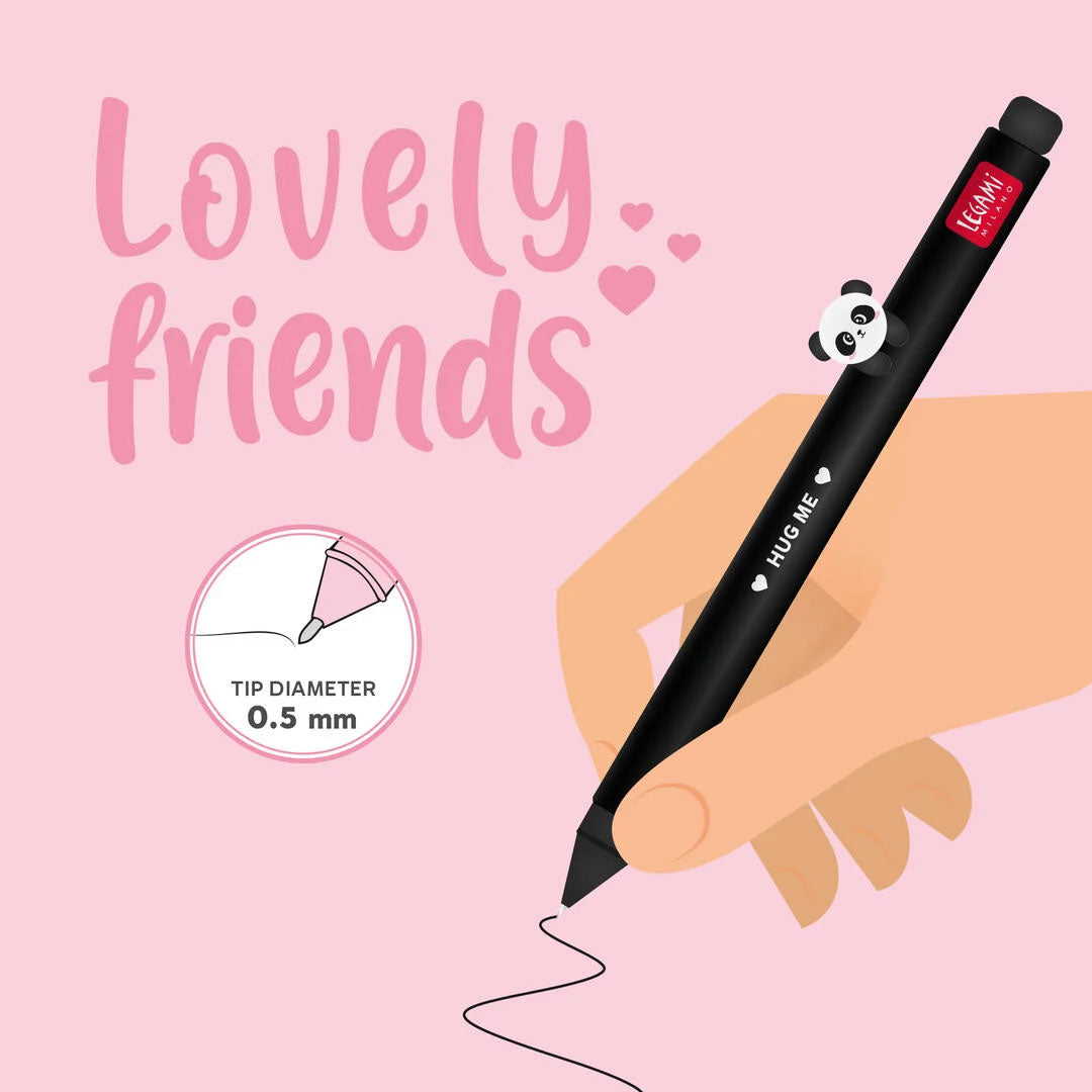 Legami Lovely Friends Gel Pen Panda